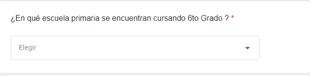 Campo de la Primaria